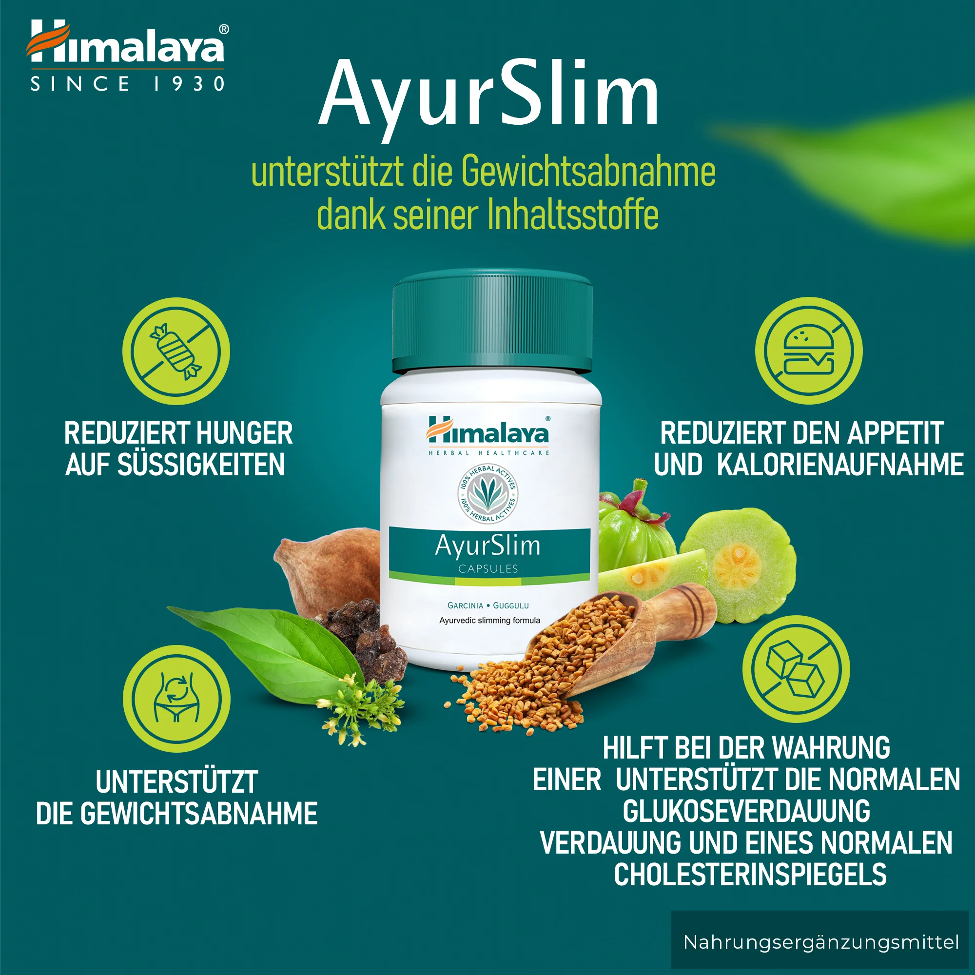 Himalaya AyurSlim - 60 Capsules - Image 3