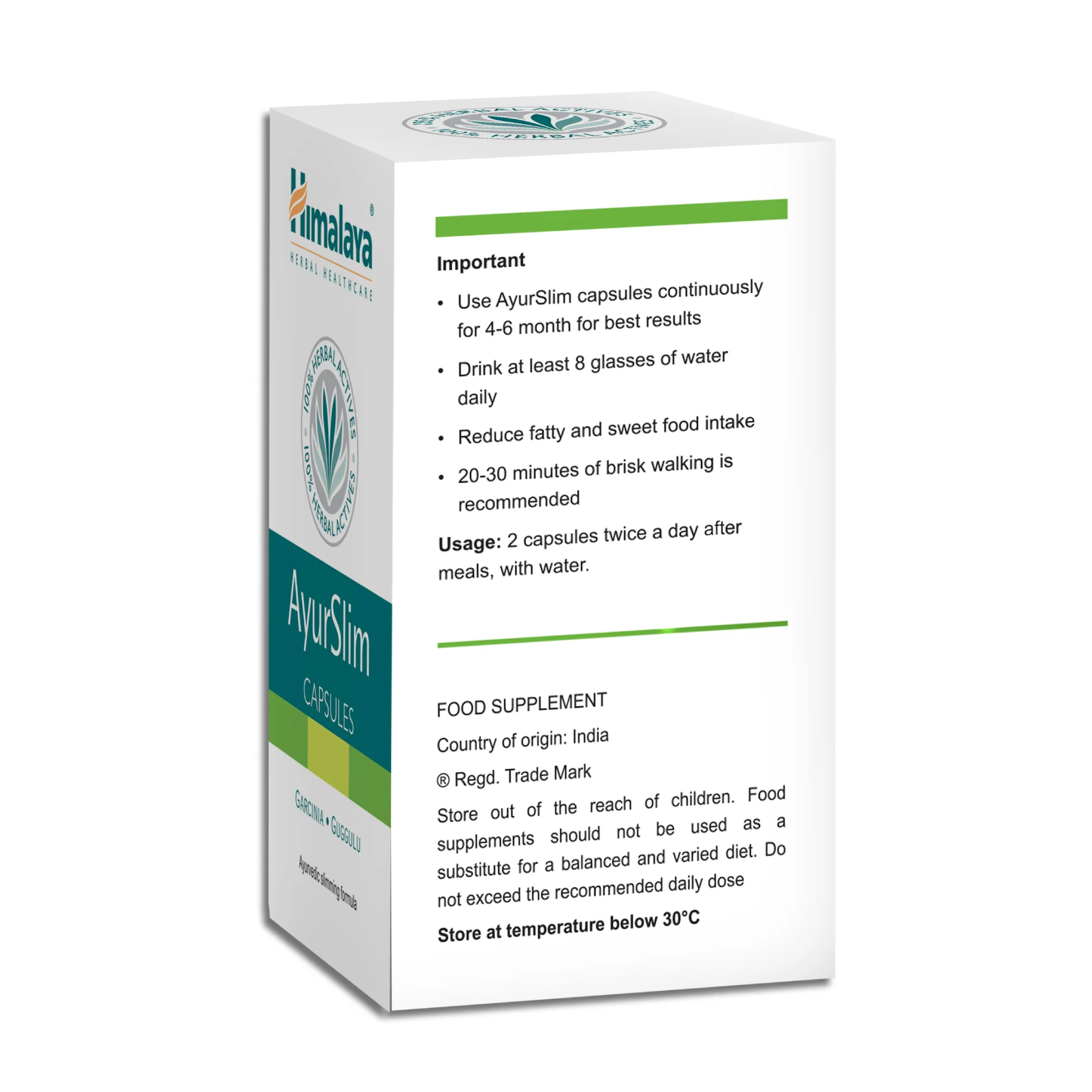Himalaya AyurSlim - 60 Capsules - Image 6