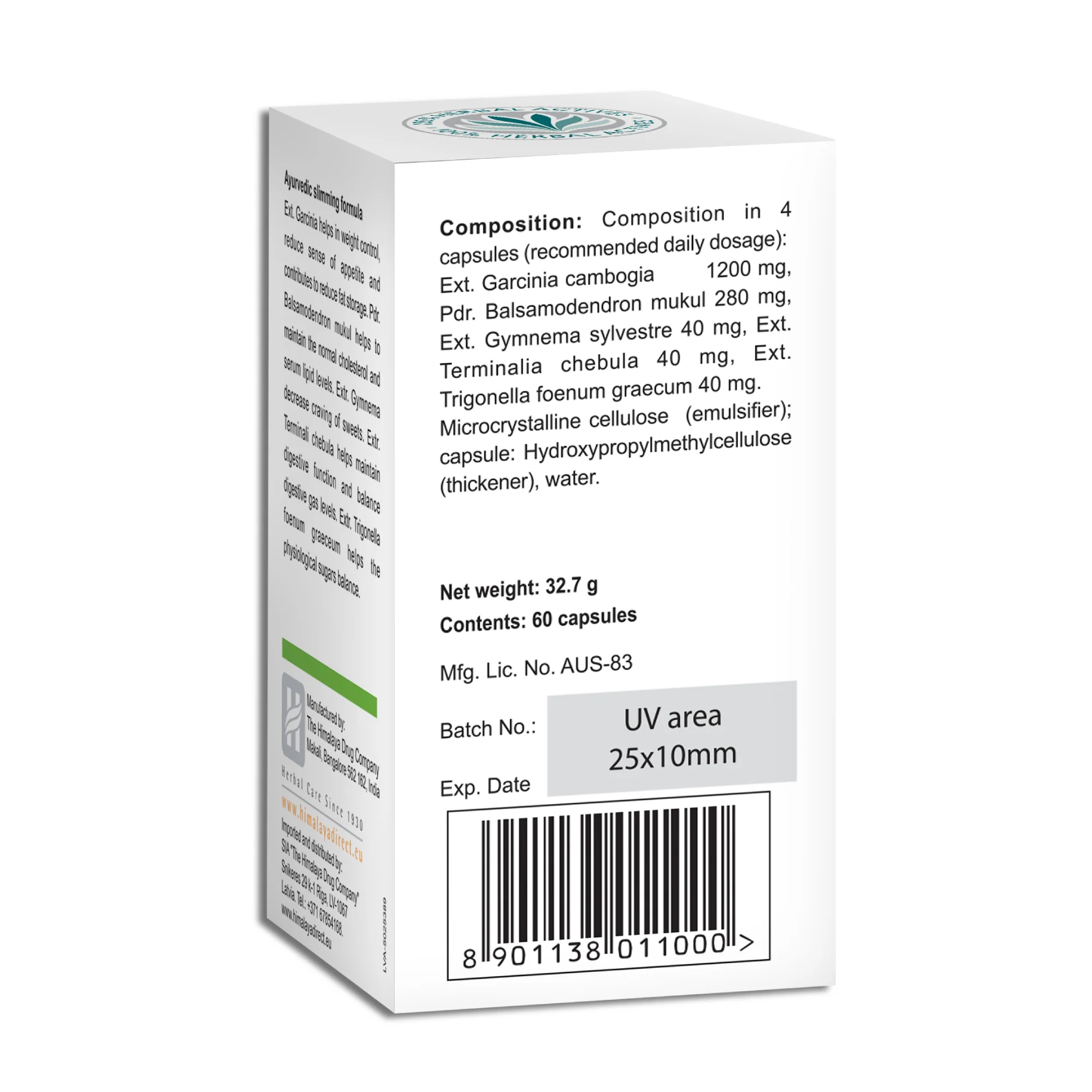 Himalaya AyurSlim - 60 Capsules - Image 8
