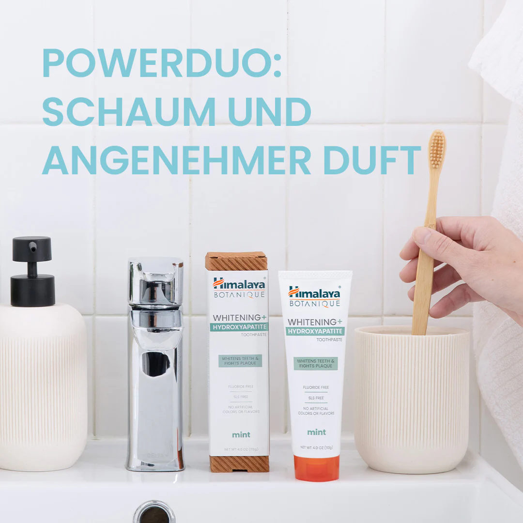 Himalaya Botanique Whitening-Zahnpasta mit Hydroxylapatit - 113 g - Image 3