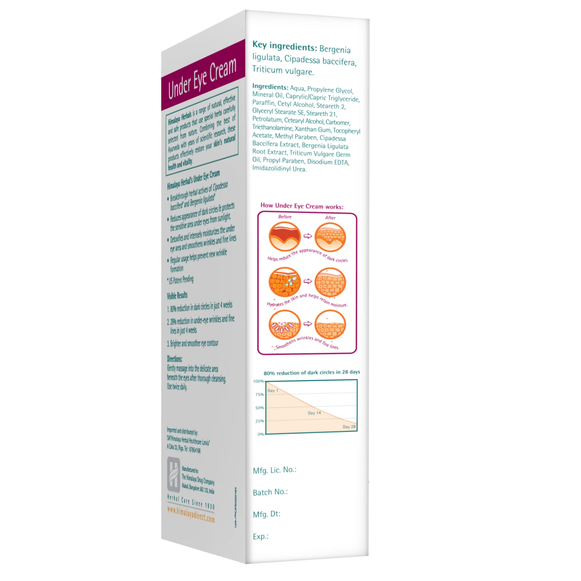 Himalaya Crème voor onder de ogen - 15ml - Image 5