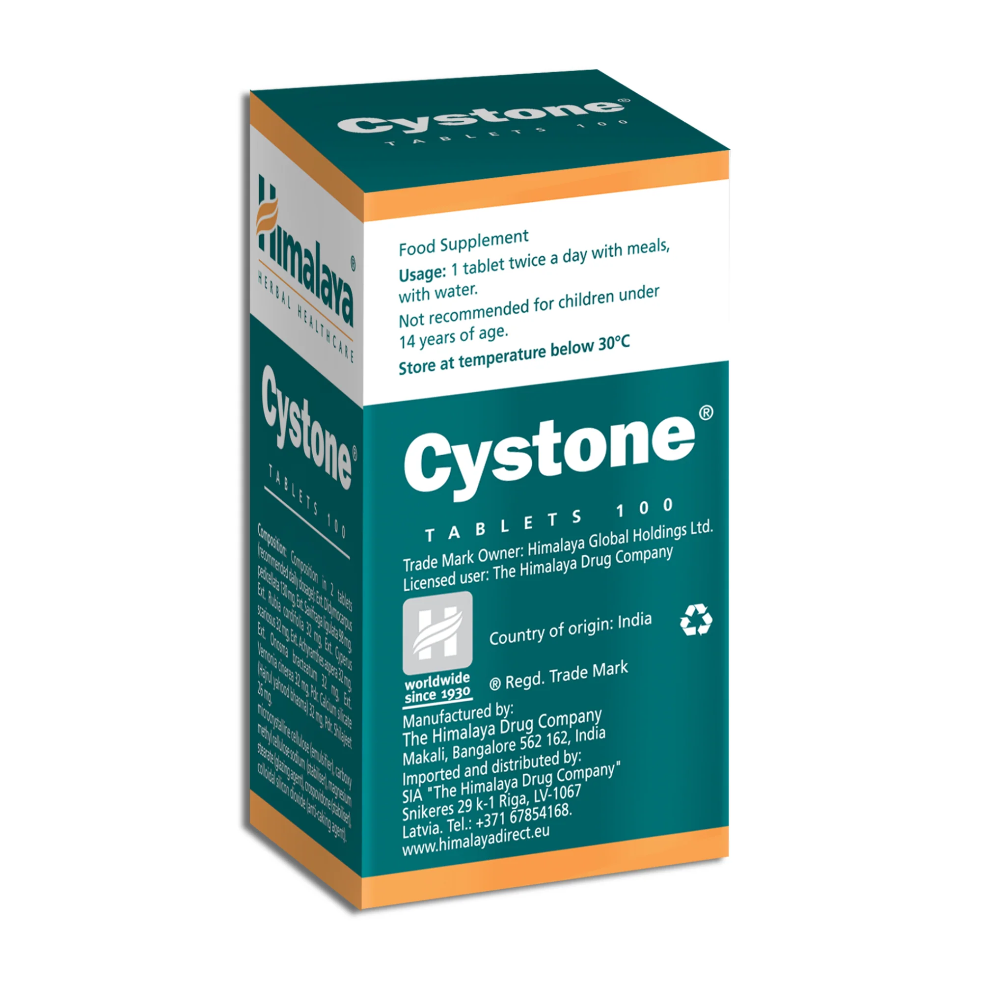 Himalaya Cystone - 100 Tablets (Pack of 3) - Image 10