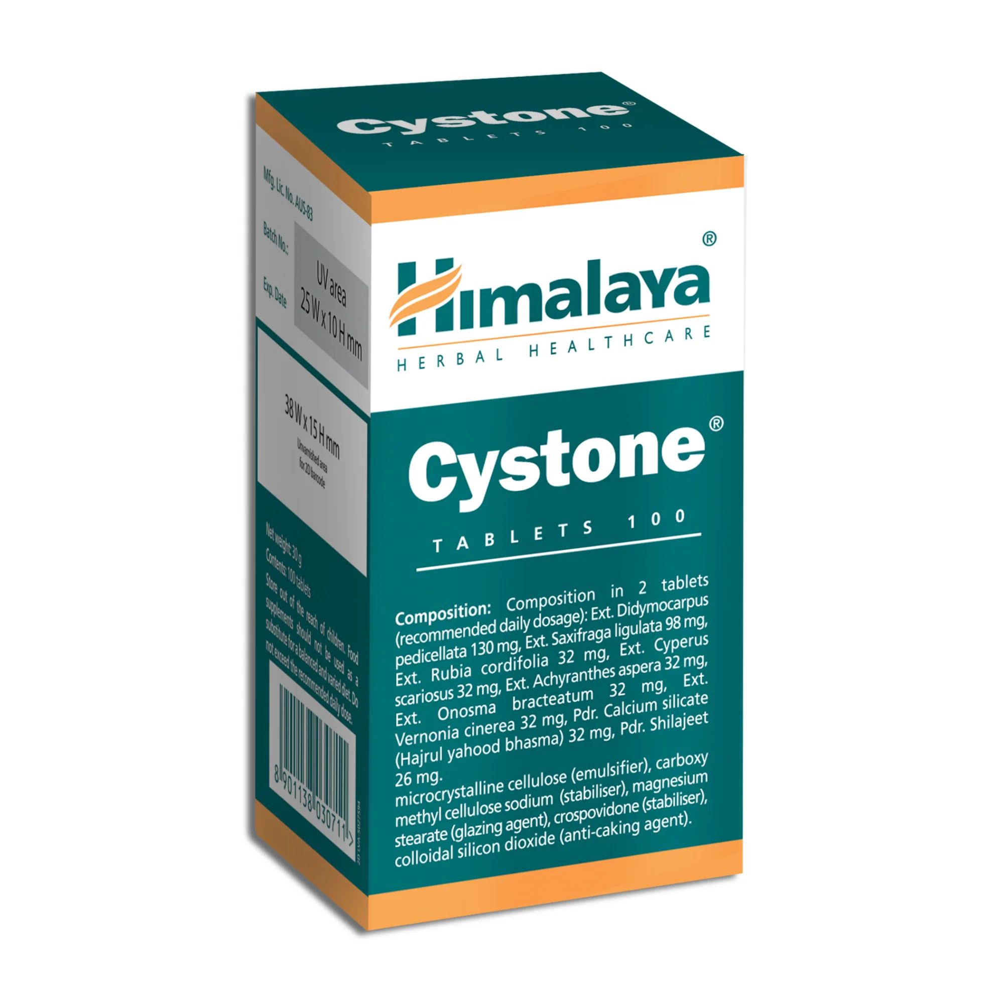 Himalaya Cystone - 100 Tablets (Pack of 3) - Image 9