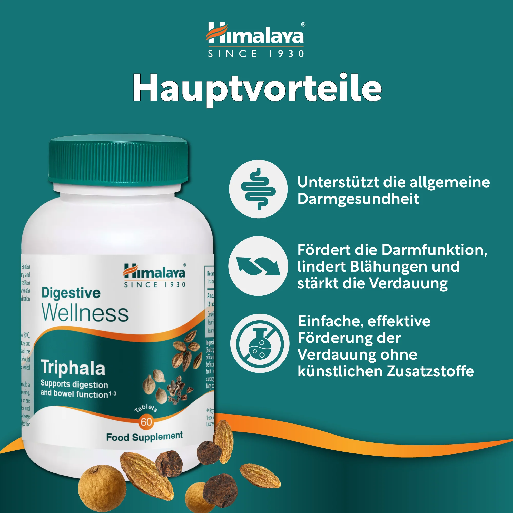 Himalaya Digestive Wellness Triphala - 60 Tabletten - Image 4