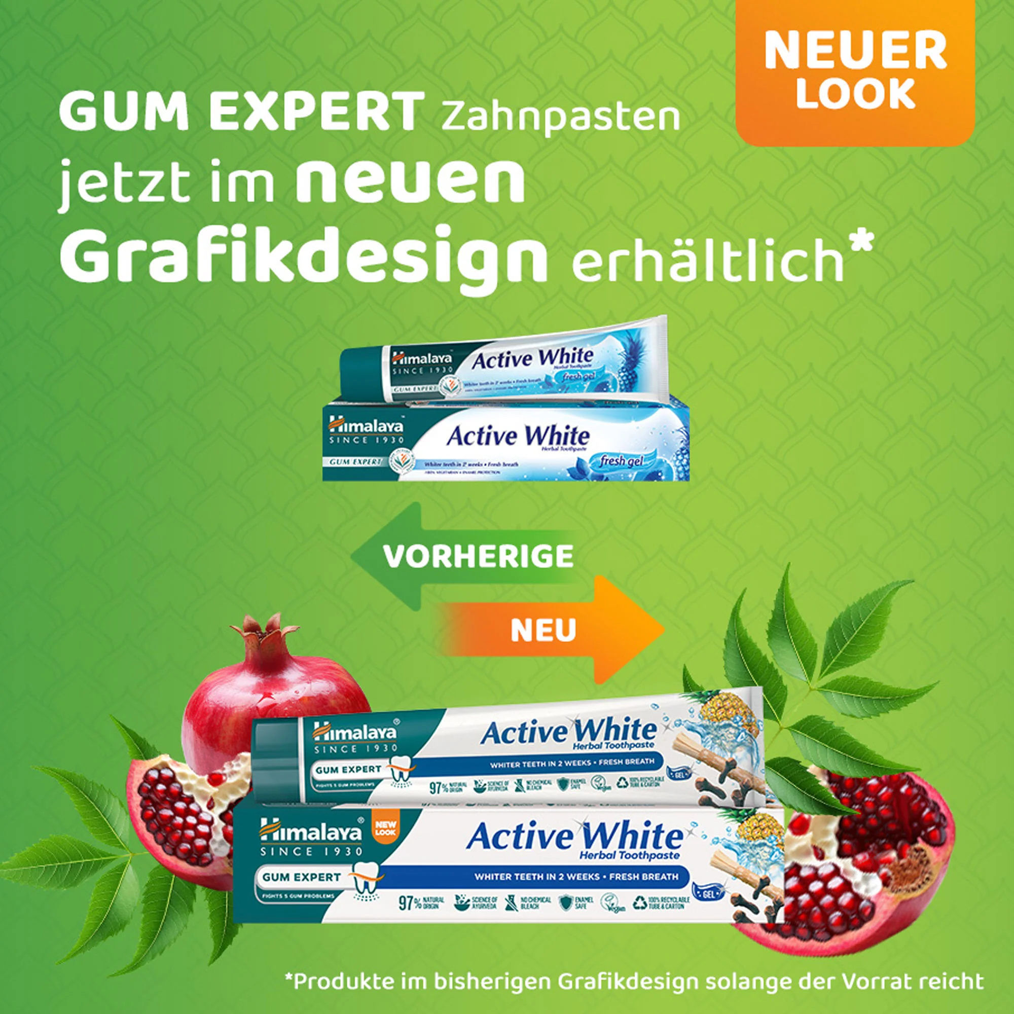 Himalaya Gum Expert - Active White Fresh Gel Zahnpasta - 75 ml - Image 6