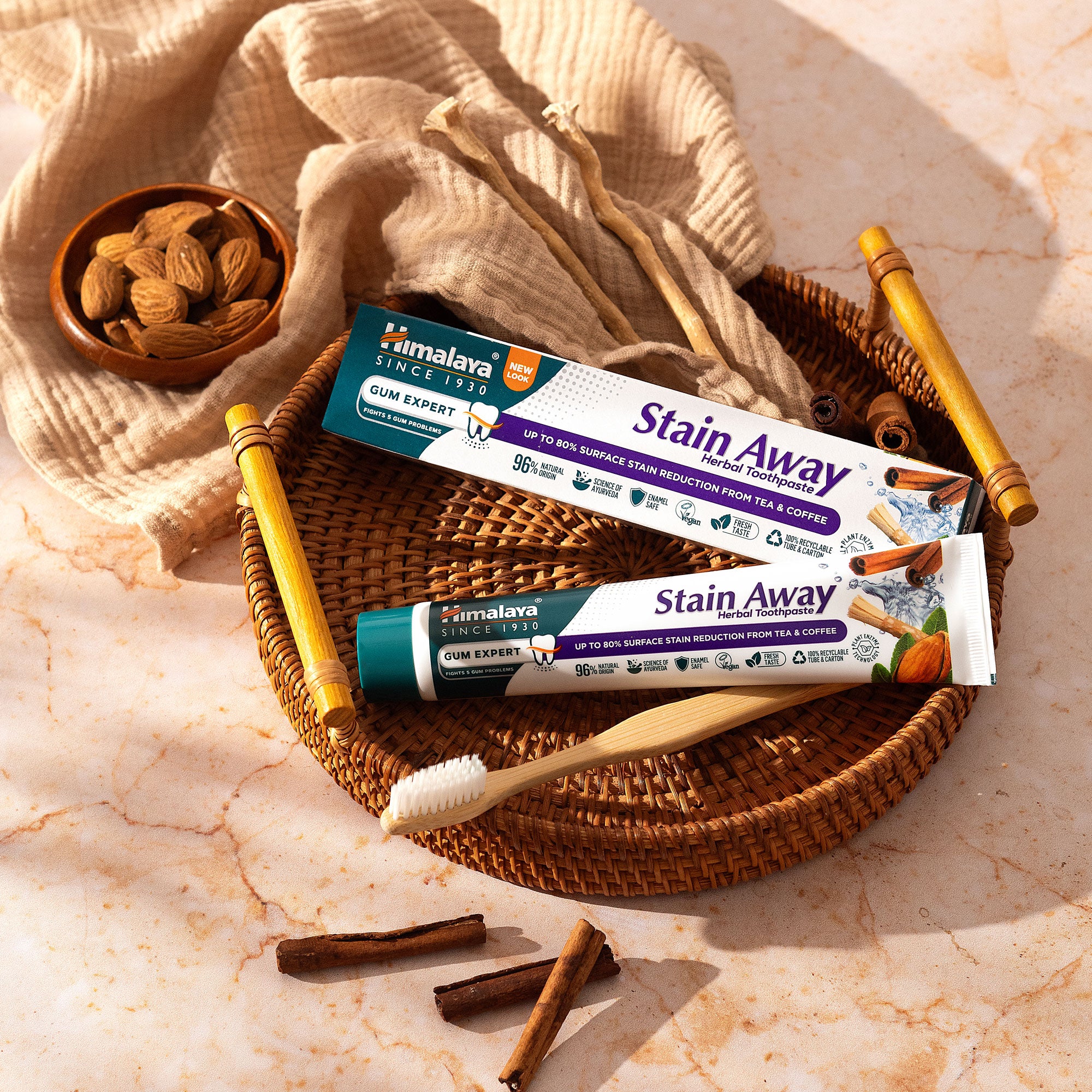 Himalaya Gum Expert – Stain Away Zahnpasta - 75 ml - Image 3