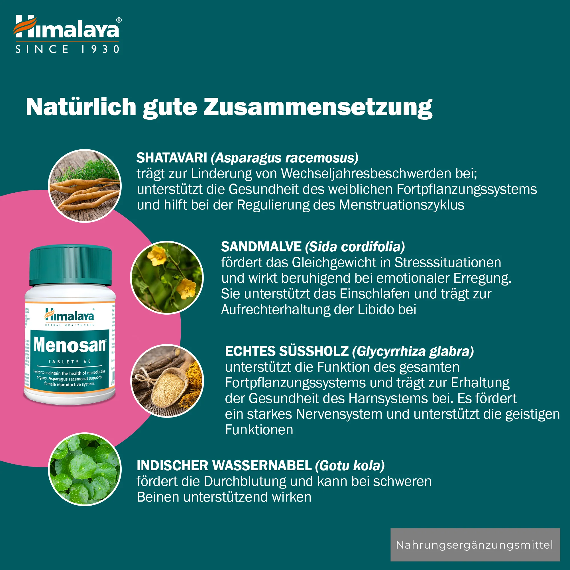 Himalaya Menosan - 60 Tablets - Image 3