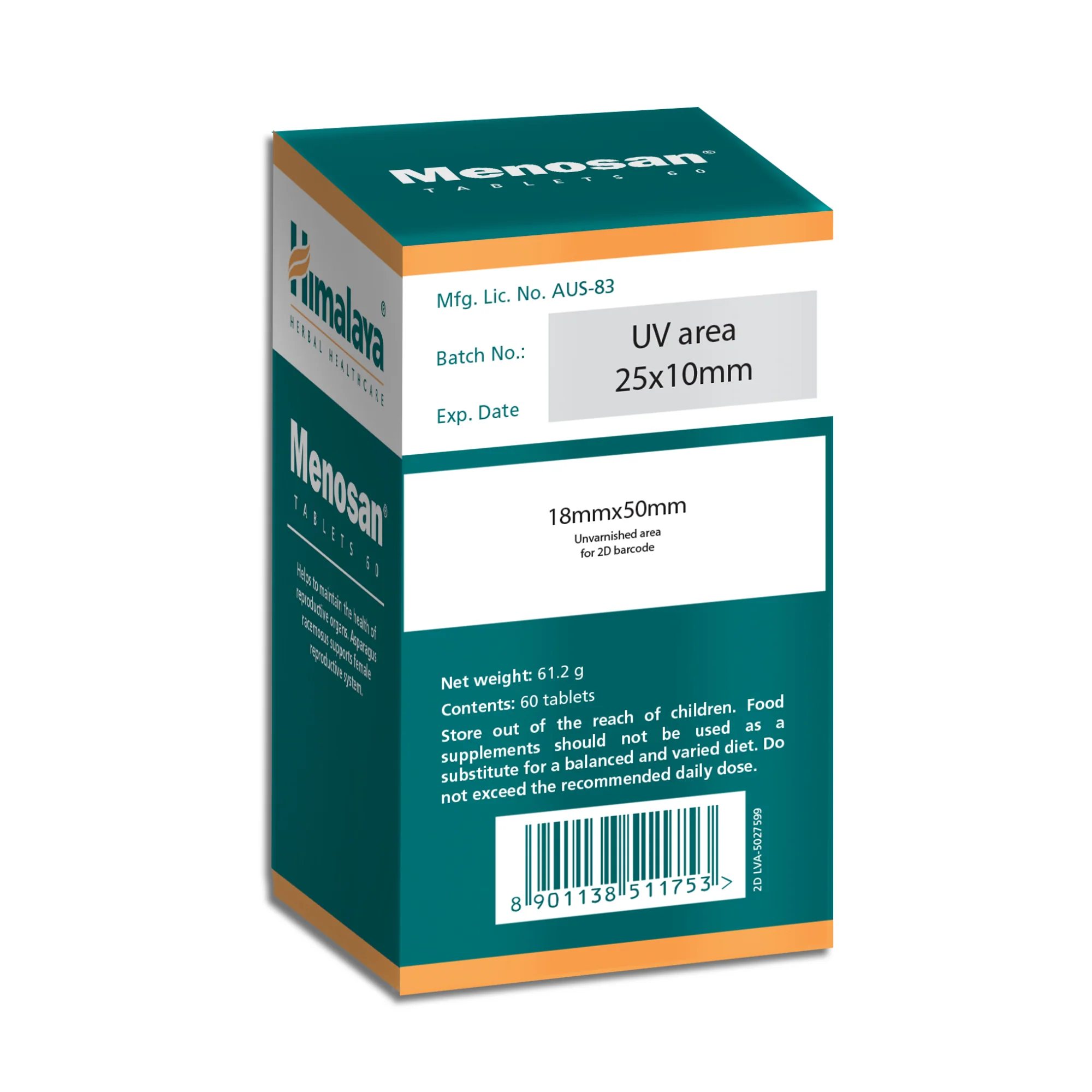 Himalaya Menosan - 60 Tablets - Image 8