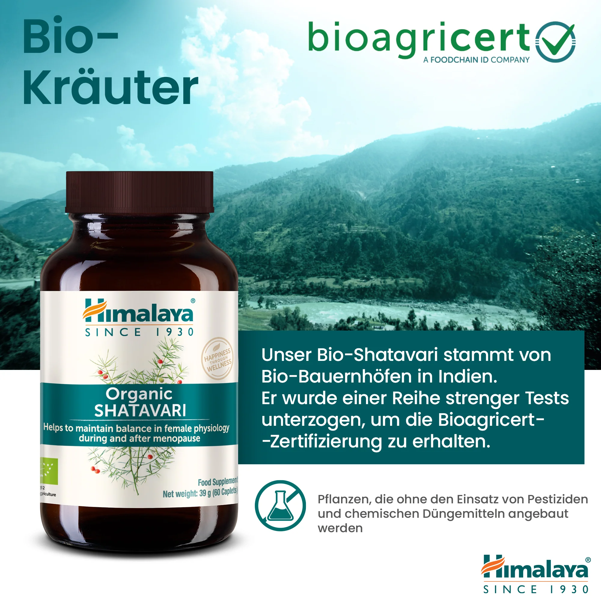 Himalaya Organic Shatavari 60 Tabletten - Image 8