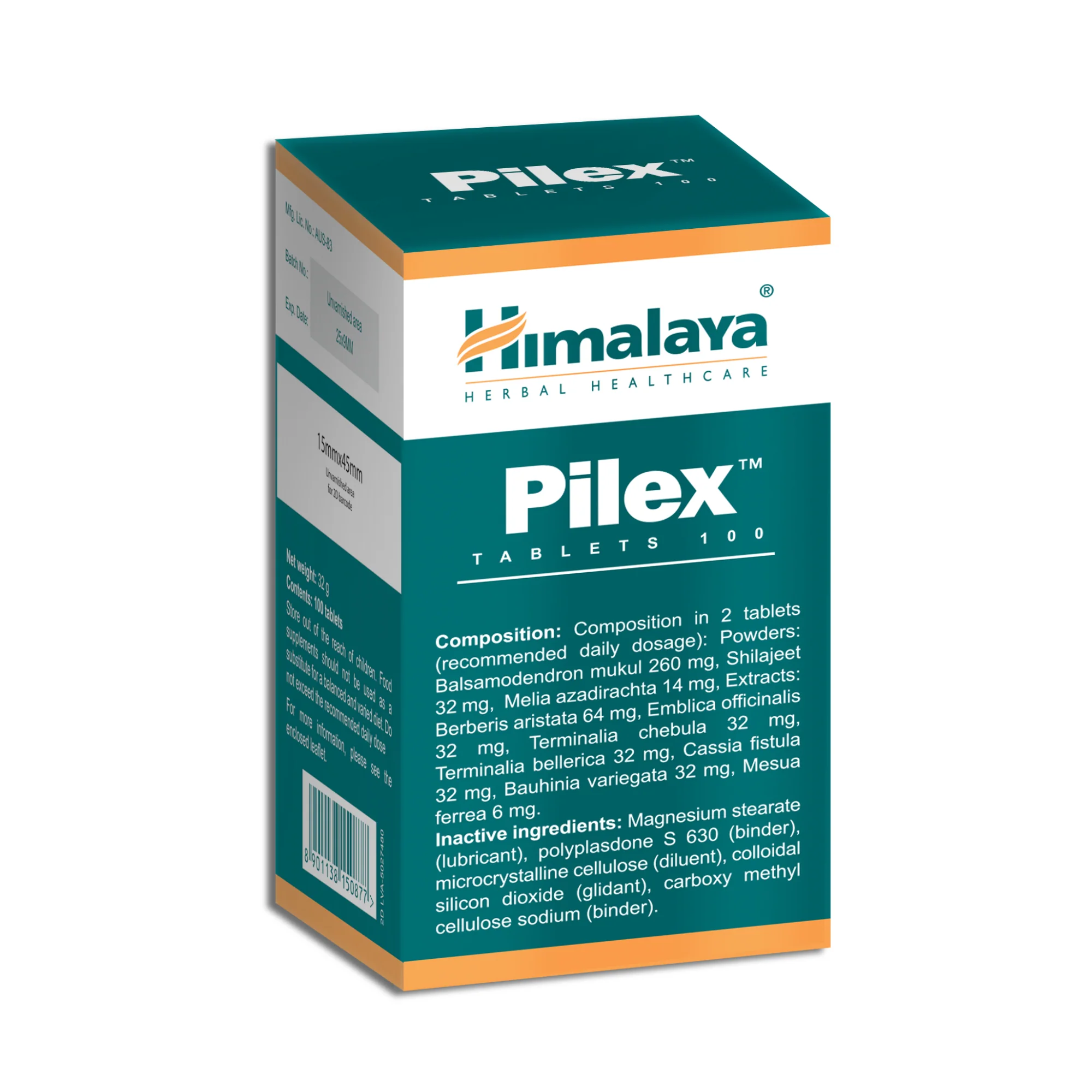 Himalaya Pilex - 100 Tablets - Image 9