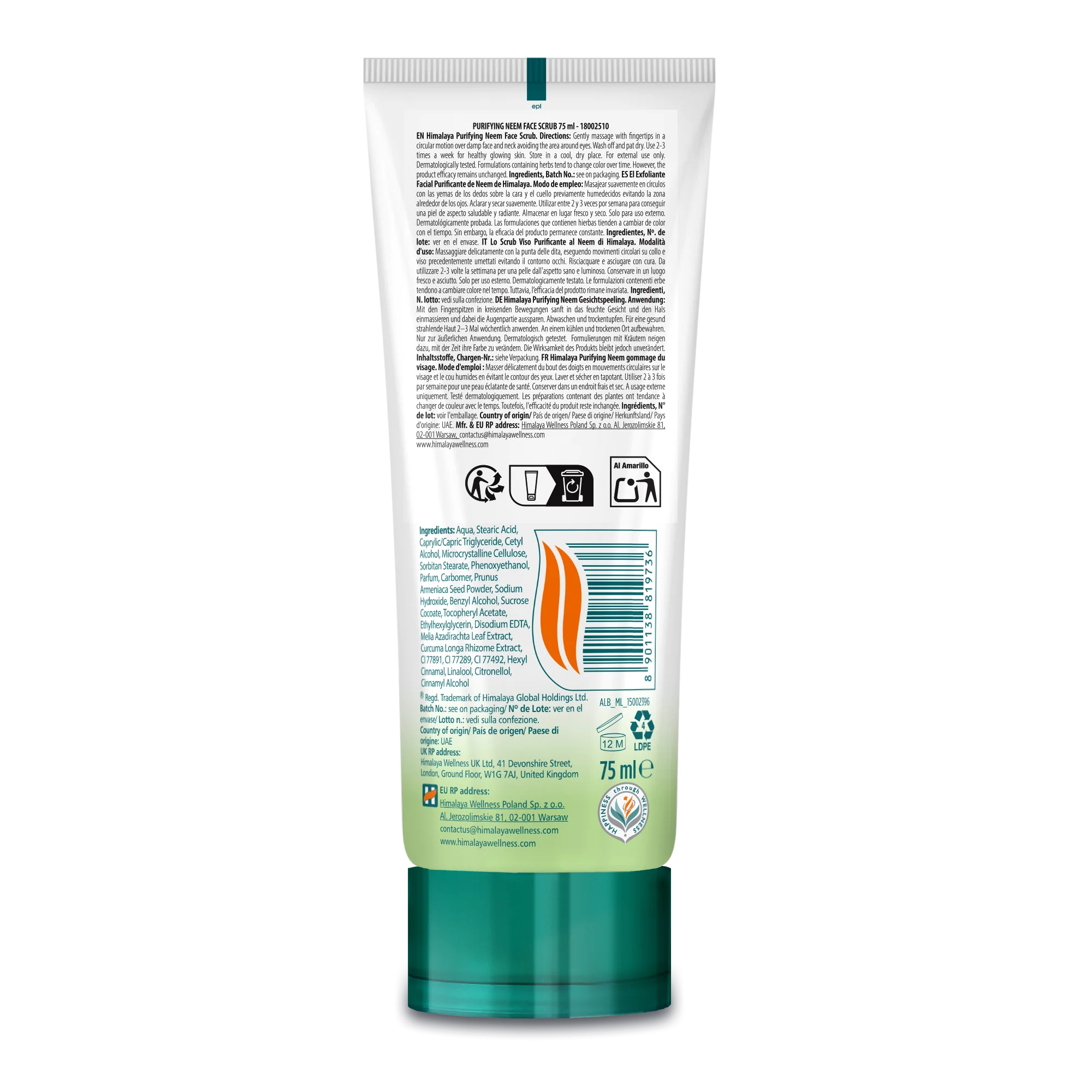 Himalaya Reinigender Neem-Peeling - 75ml - Image 6