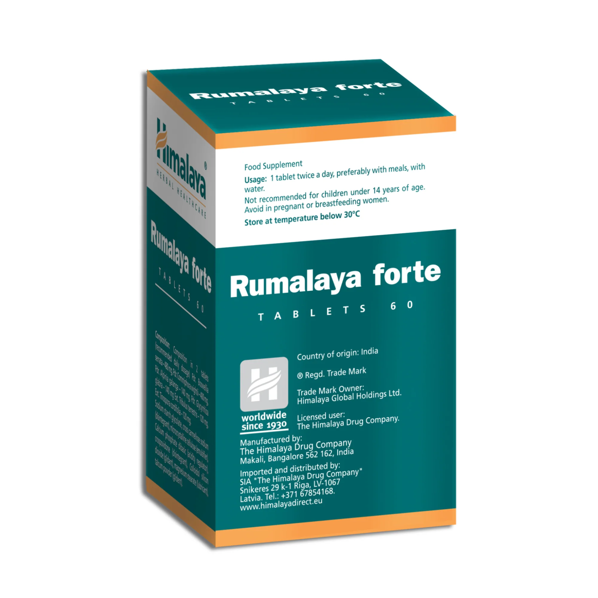 Himalaya Rumalaya forte - 60 Tablets - Image 8