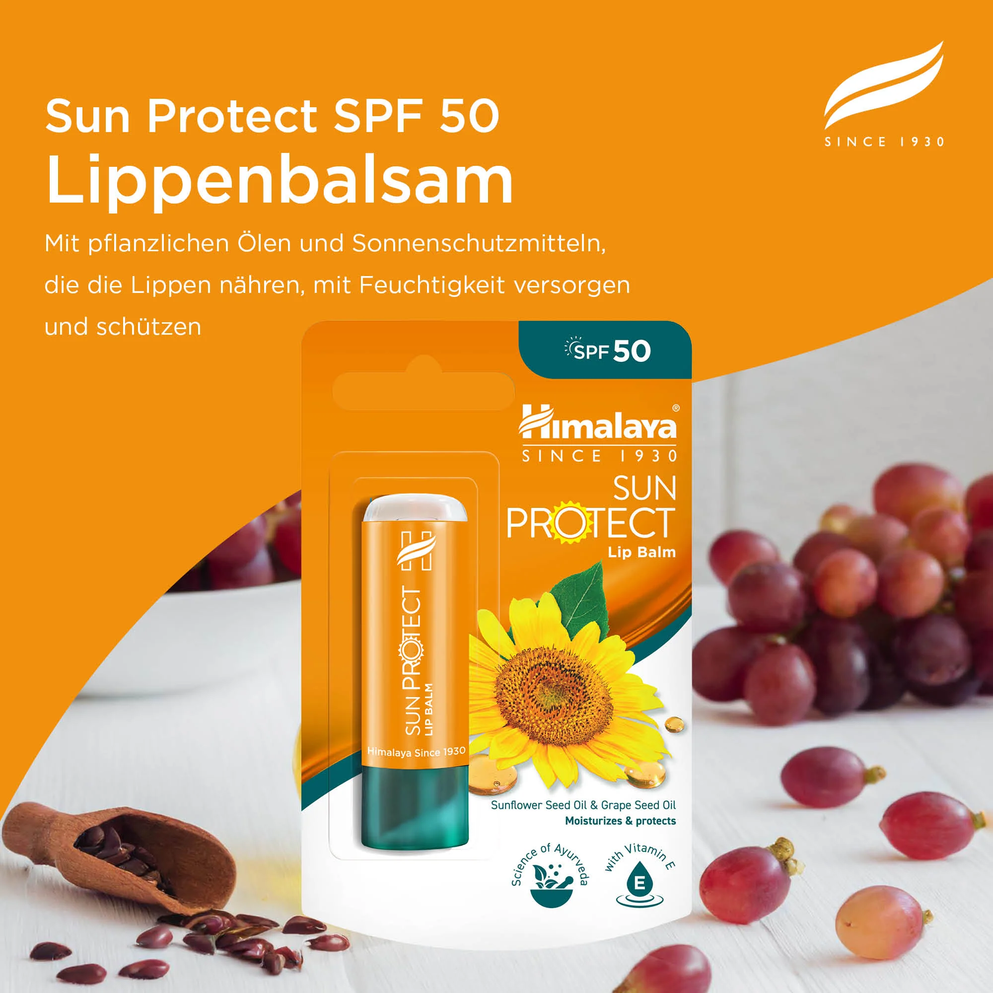Himalaya Sun Protect Lippenbalsam (SPF 50), 4.5 g - Image 3
