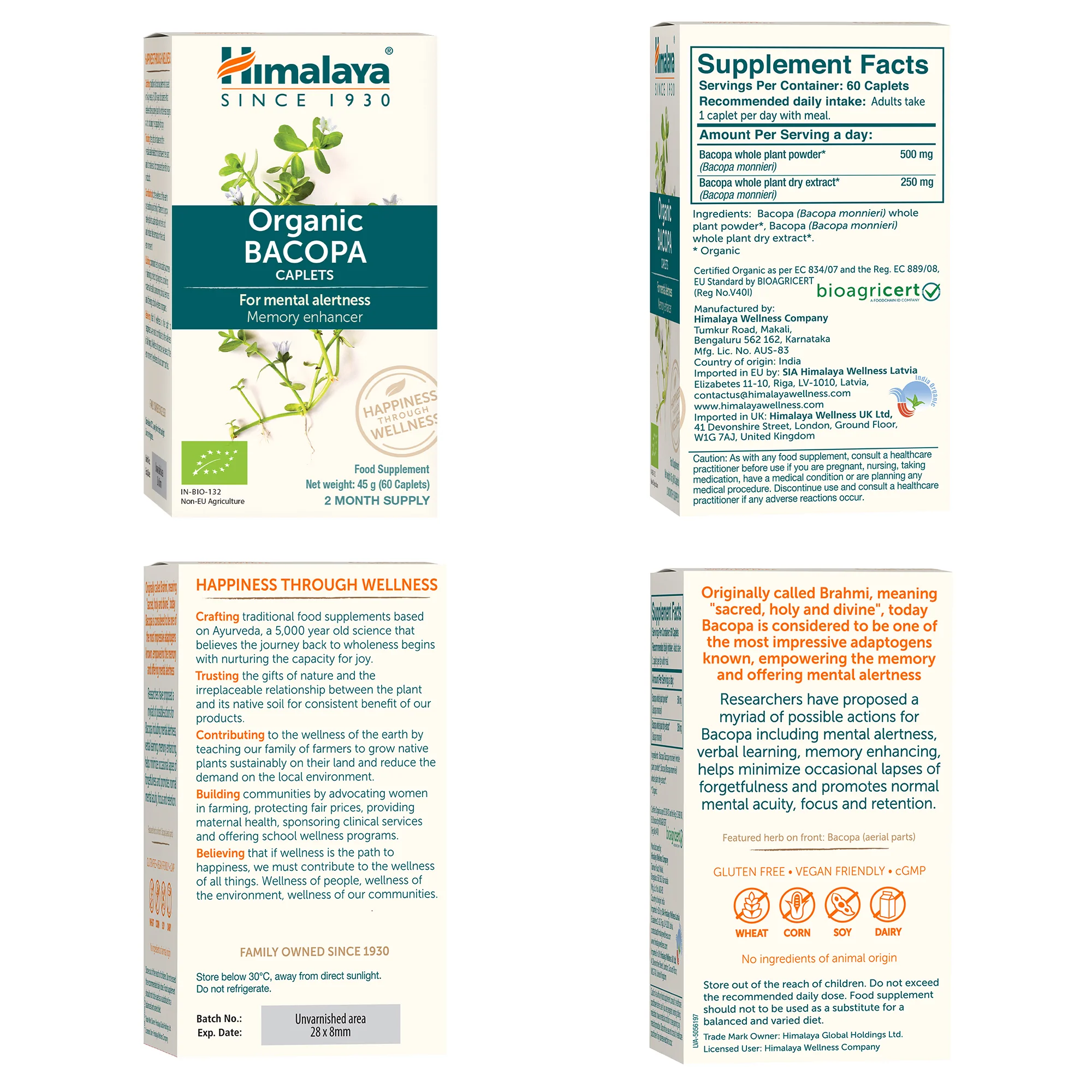 Himalaya Organic Bacopa (Brahmi) - Image 6